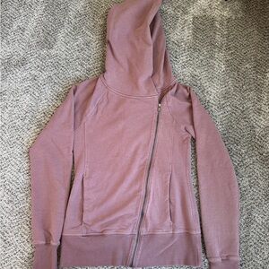 Nike Women's Mauve Yoga Hoodie Jacket